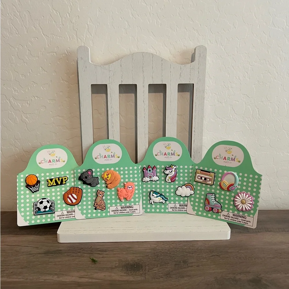 Target Bullseyes Playground Silicone Easter Basket Charms 4pk -1 Set